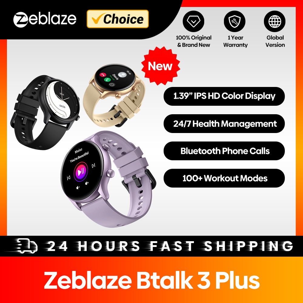 New Zeblaze Btalk 3 Plus Voice - Watch Esim 리뷰 및 가격