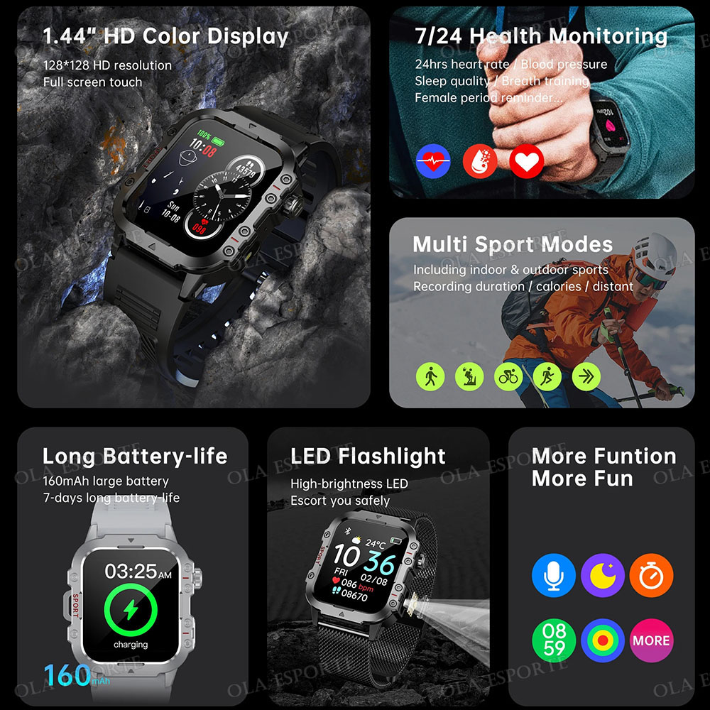 Smartwatch Men Women Wristwatc - Smartwatch Watches Birthday Gift For Men 리뷰 및 가격