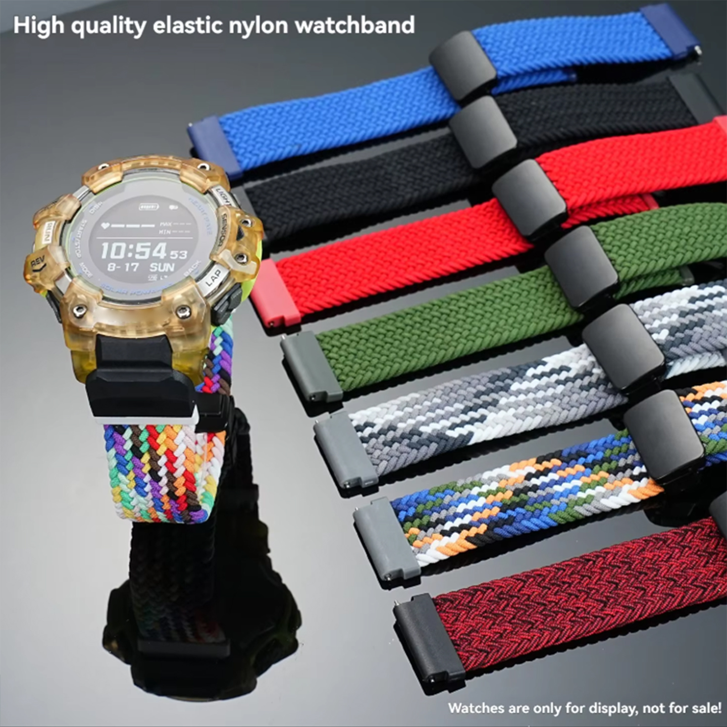 gbd-h1000 nylon Sports watchba - Casio Watches Smartwatch 리뷰 및 가격