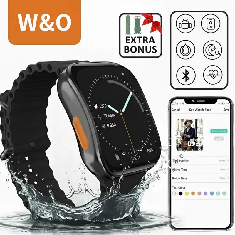 Smart Watch For Women Men, 1.8 - Smartwatch Watches Birthday Gift For Men 리뷰 및 가격