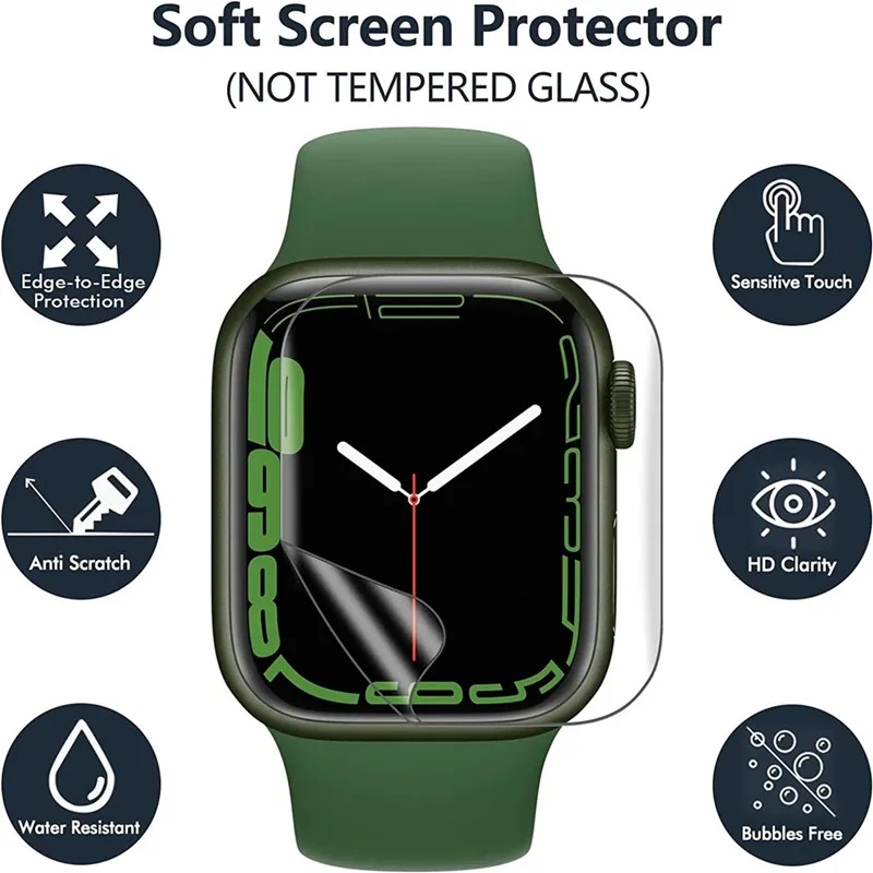 3PCS Hydrogel Film for Apple W - Smart Watch Screen Protector 리뷰 및 가격