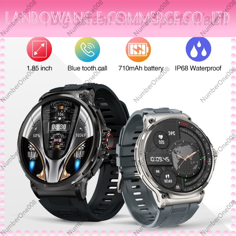 1.85 Inch HD Smart Watch, Blue - Smartwatch Watches With Bluetooth 리뷰 및 가격
