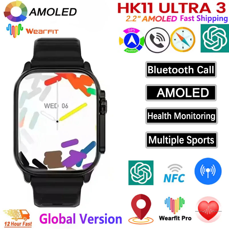 Smart Watch 2026 HK11 ULTRA 3  - Smartwatch Watches With Bluetooth 리뷰 및 가격